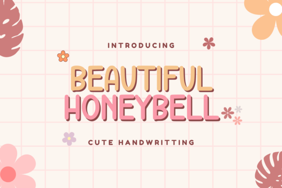 Beautiful Honeybell: A Charming Font for Craft and Product Design