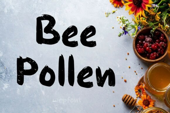 Bee Pollen: A Friendly and Clean Script Font for Web Design