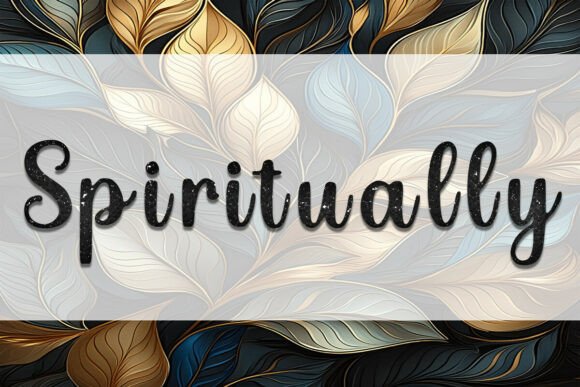 Discover Spiritually: A Versatile Font for Creative Branding