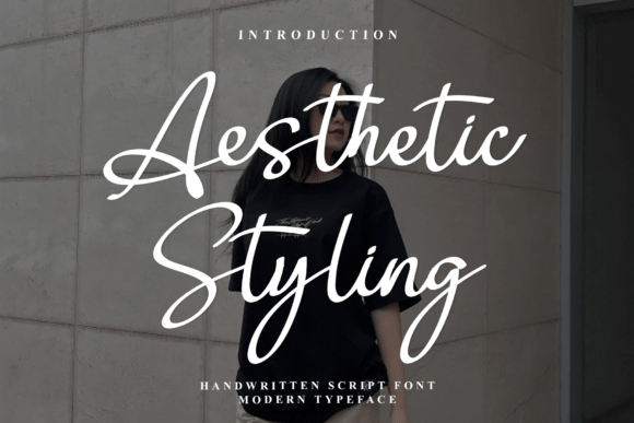 Elevate Your Brand with Aesthetic Styling Font
