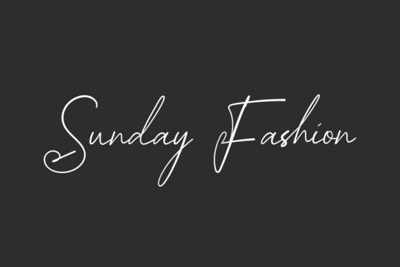 Elevate Your Brand with Sunday Fashion Font