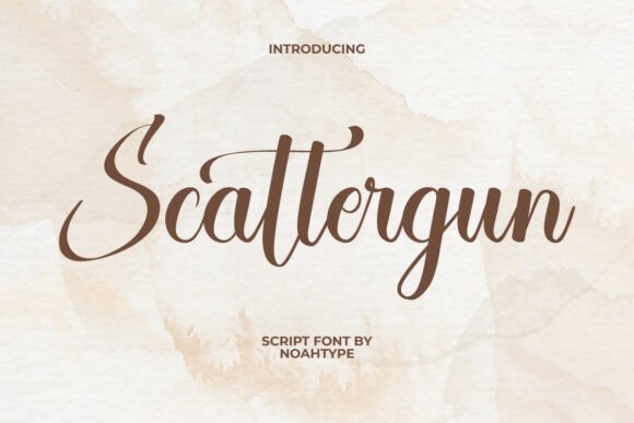 Elevate Your Editorial Design with Scattergun Font