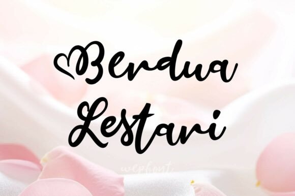 Elevate Your Web Design with Bendua Lestari Font