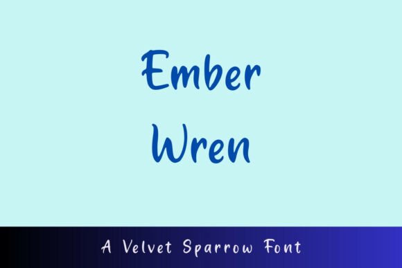 Ember Wren: A Friendly and Clean Script Font for Branding