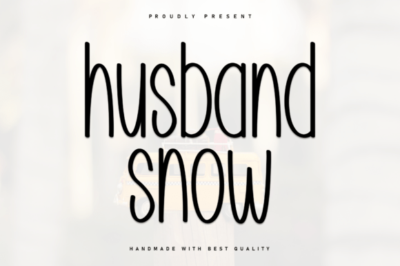 Enhance Your Brand with Husband Snow: A Versatile Handwritten Font