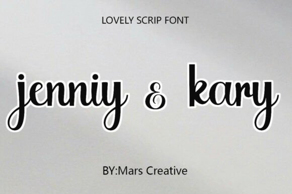 Enhance Your Brand with Jenniy Kary Font