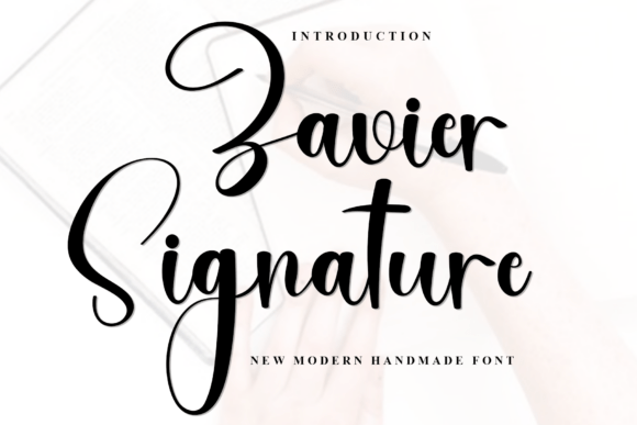 Enhance Your Brand with Zavier Signature Font