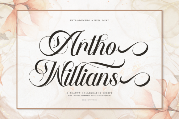 Enhancing Web Design with Artho Willians Font