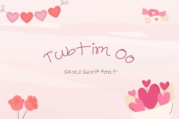 Enhancing Web Design with Tubtim Oo: A Handwritten Font