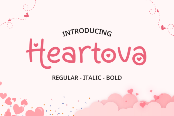 Heartova: The Perfect Font for Your Brand's Romantic Touch