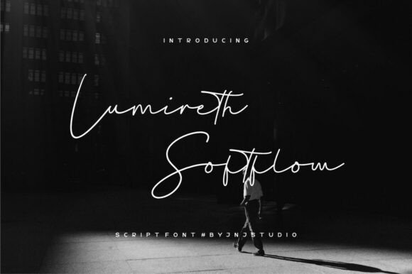 Lumireth Softflow: A Graceful Script Font for Editorial Elegance