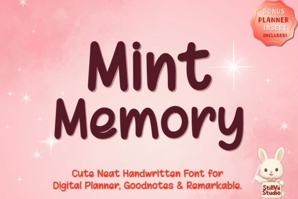 Mint Memory: A Designer Font for Your Creative Projects