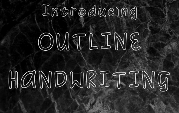 Outline Handwriting: A Versatile Font for Editorial Design