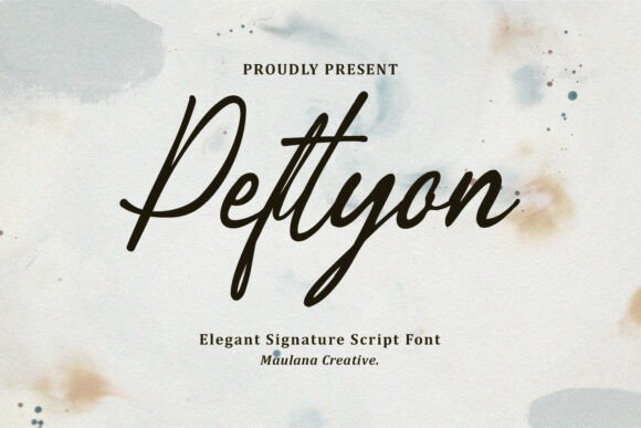 Peftyon: Elevate Your Brand with a Premium Script Font