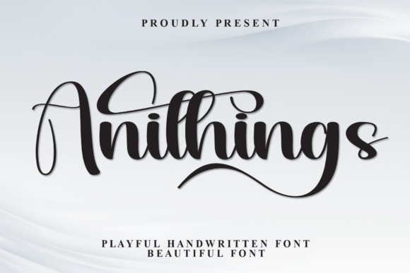 Transform Your Brand with Anithings: A Premium Script Font