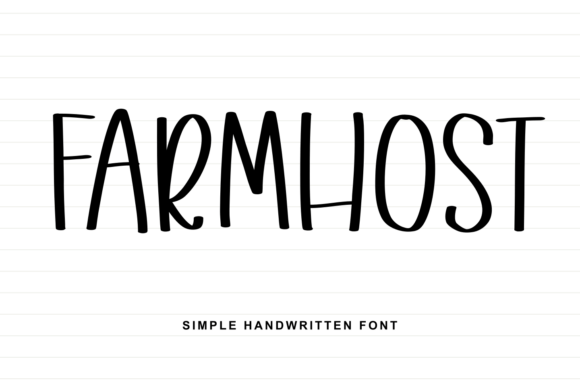 Transform Your Brand with Farmhost: A Simple, Reliable Font