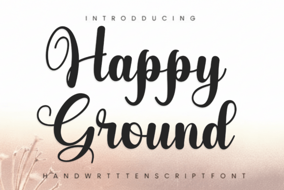 Transform Your Brand with Happy Ground Font