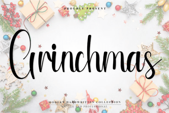 Using the Grinchmas Font to Build a Cohesive Brand