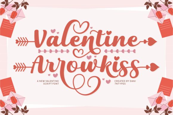 Valentine Arrowkiss: A Charming Script Font for Web Design