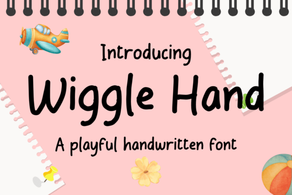 Wiggle Hand: A Playful Font for Engaging Campaigns