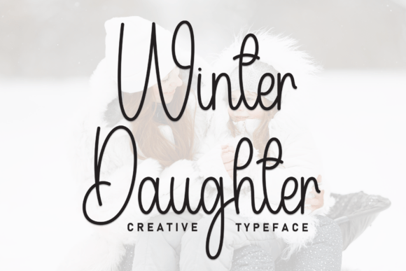 Winter Daughter: A Charming Script Font for Web Design