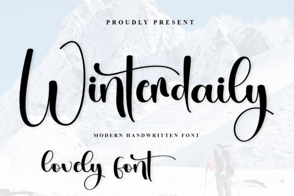 Winterdaily: A Warm and Friendly Font for Your Brand