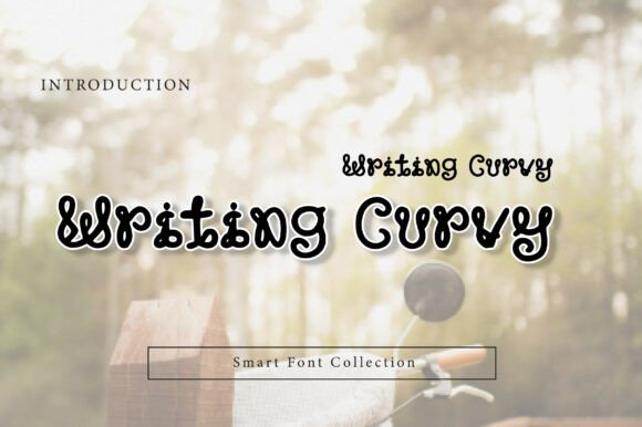 Writing Curvy: A Charming Script Font for Crafters